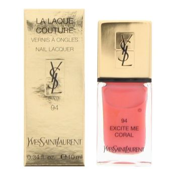 YSL La Laque Couture Nail Lacquer - 94 Excite Me Coral