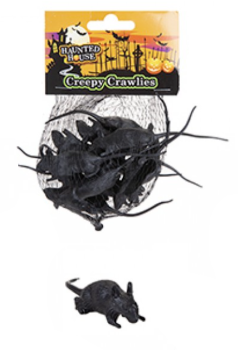 Haunted House Creepy Crawlies Mice - 2 Bags - Perfect For Halloween