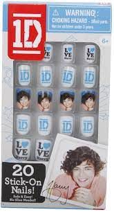 One Direction 2D Stick-On Nails - Harry
