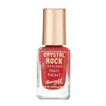 Barry M Crystal Rock Textured Nail Paint - Red Jasper