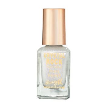 Barry M Crystal Rock Textured Nail Paint - White  Moonstone