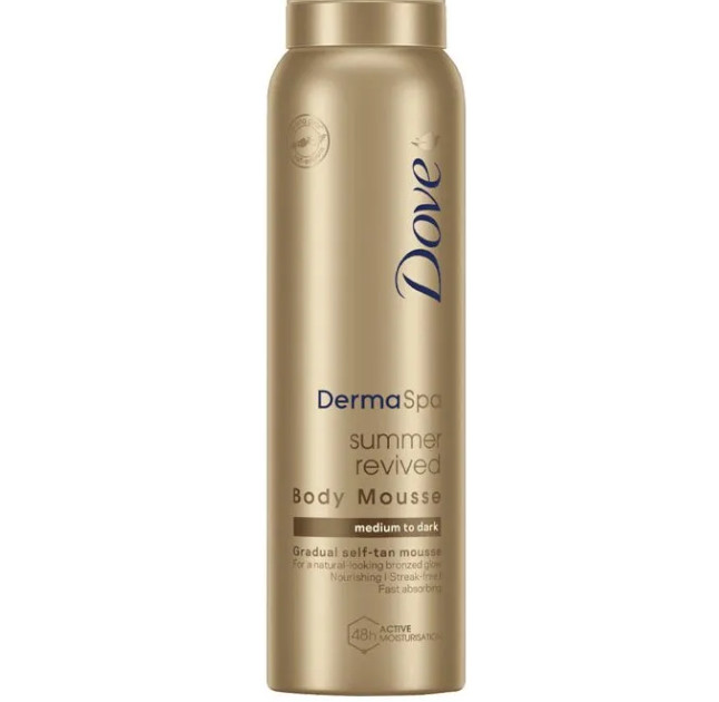 Dove Derma Spa Summer Revived Body Mousse Medium To Dark