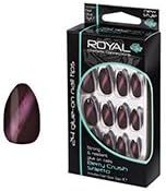 Royal Strong & Resilient Glue on Nails - Berry Crush Stiletto Shape