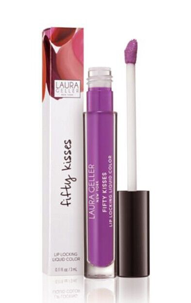 Laura Geller Fifty Kisses Lip Locking Liquid Color - Boxed - Orchid Love