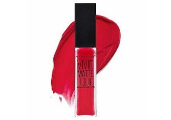 Maybelline Vivid Matte Liquid Lipstick - 35 Rebel Red