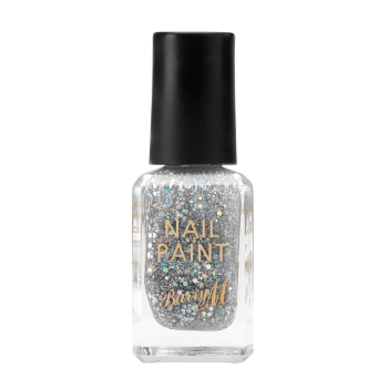 Barry M Nail Paint - Silver Glitter