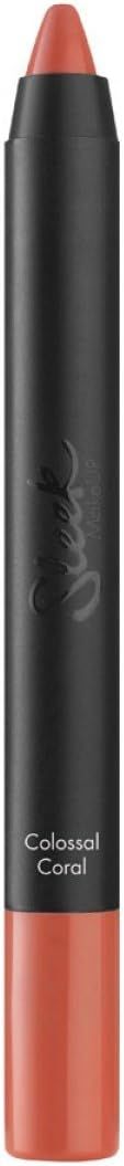 Sleek MakeUp Power Plump Lip Crayon / Pencil, Colossal Coral 3.6g