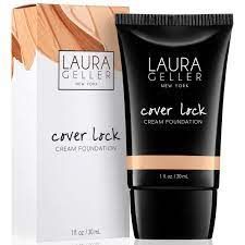 Laura Geller Cover Lock Cream Foundation - Honey