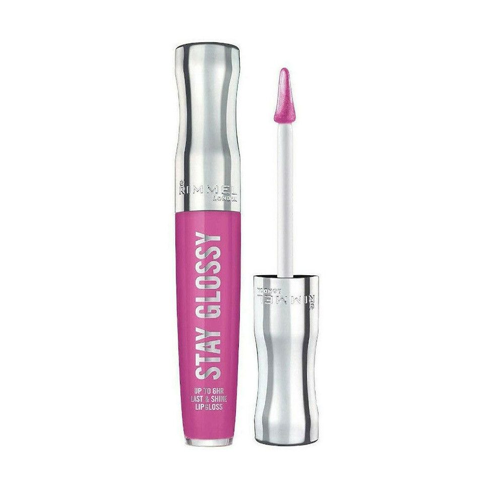 Rimmel stay glossy lipgloss - # 155 purple parlour