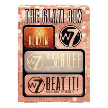 W7 The Glam Box Eye Shadow Palette - Gift Set