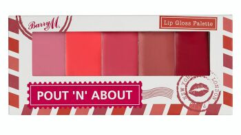 Barry M Pout N About Lip Gloss Palette