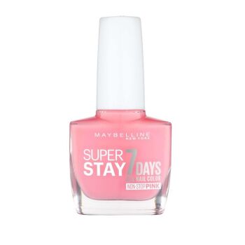 Maybelline Super Stay 7 Days Gel Nail Colour Non Stop Pink 10ml Rose Rapture #140