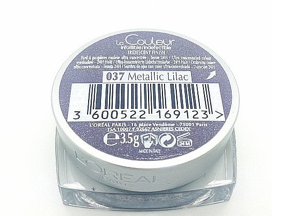 L'Oreal Color Infallible Eye Shadow - 037 Metallic Lilac