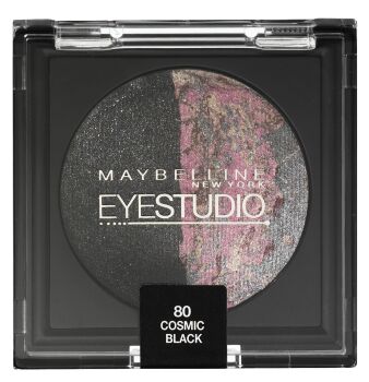 Maybelline Eye Studio Duo Baked Eyeshadow - 80 Cosmic Black