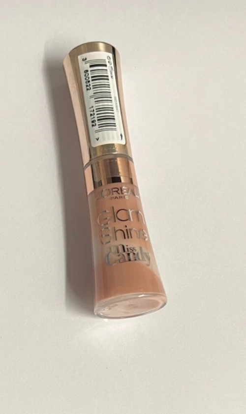 Loreal Glam Shine Miss Candy Lipgloss - 711 Nude Bonbon