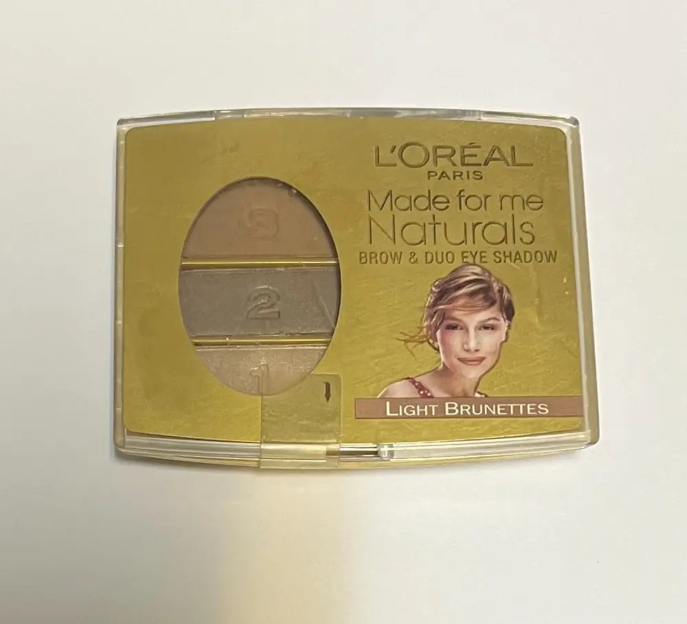 Loreal Made For Me Naturals Brow & Duo Eye Shadow - Light Brunettes