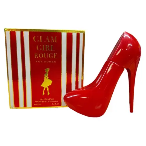 Glam Girl For Women Eau De Parfum 100ml - Shoe Design - Rouge