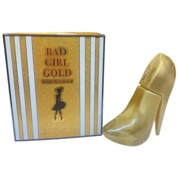 Bad Girl For Women Eau De Parfum 30ml - Shoe Design - Gold