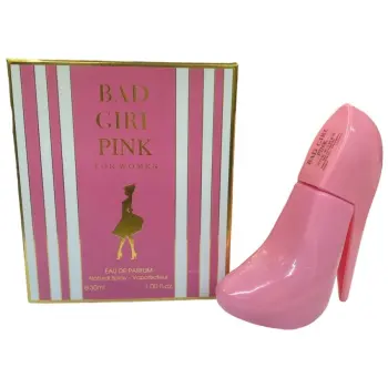 Bad Girl For Women Eau De Parfum 30ml - Shoe Design - Pink