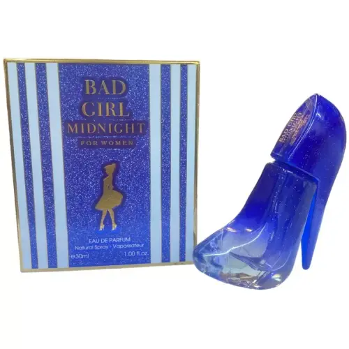 Bad Girl For Women Eau De Parfum 30ml - Shoe Design - Midnight