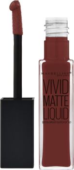 Maybelline Color Sensational Vivid Matte Liquid Lipstick - 37 Coffee Buzz