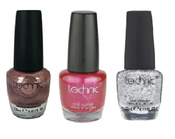 Technic Nail Polish Set - 3 Pack - Joblot, Bundle - Perfect Gift
