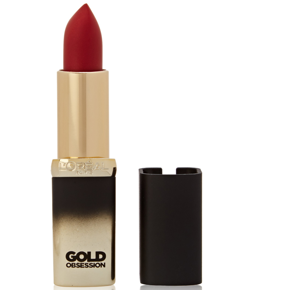 L'Oreal Paris Color Riche Gold Obsession Lipstick - Ruby Gold