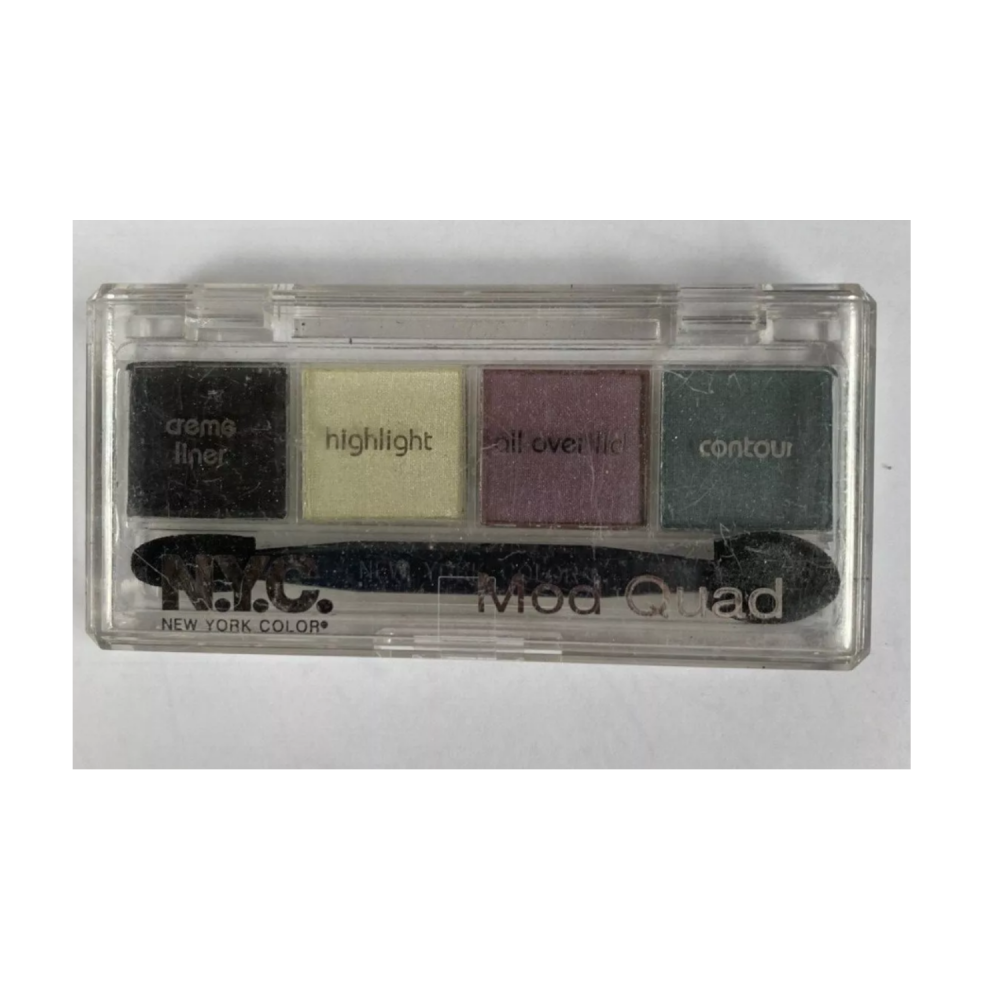 NYC New York Colour Mod Quad Eyeshadows - Go Green