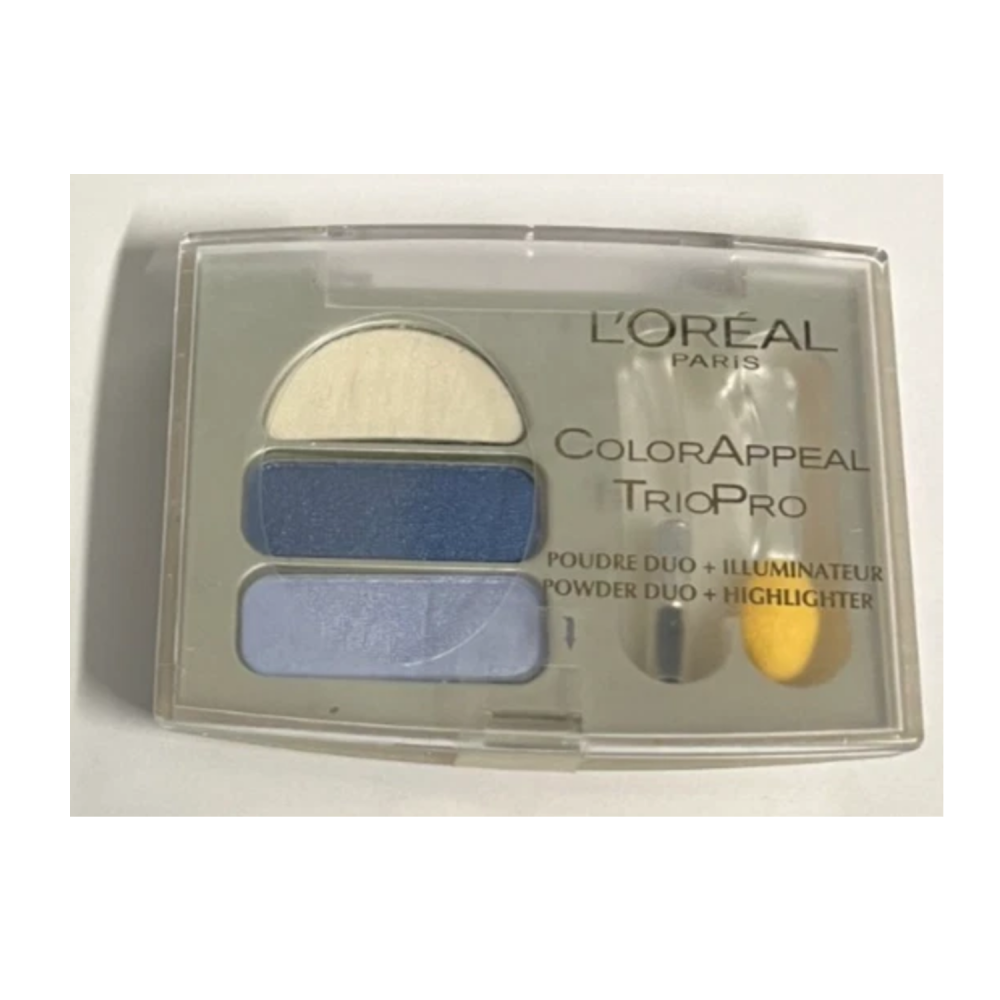 Loreal Colour Appeal Trio Pro Eyeshadow Palette - 301 Midnight Blue