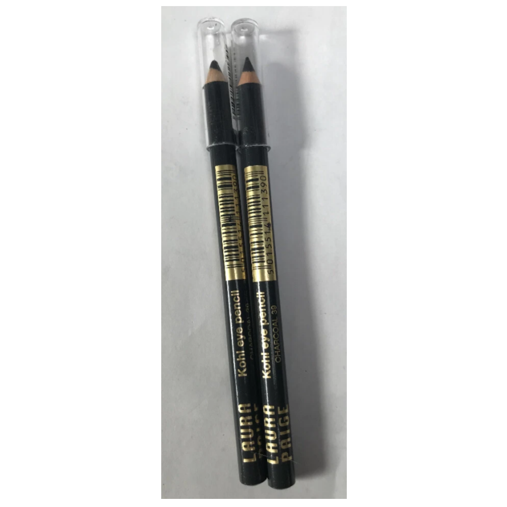 Laura Paige Kohl Eye Pencil 2 Pack - Charcoal