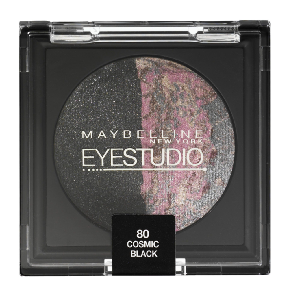 Maybelline Eye Studio Duo Baked Eyeshadow - 80 Cosmic Black