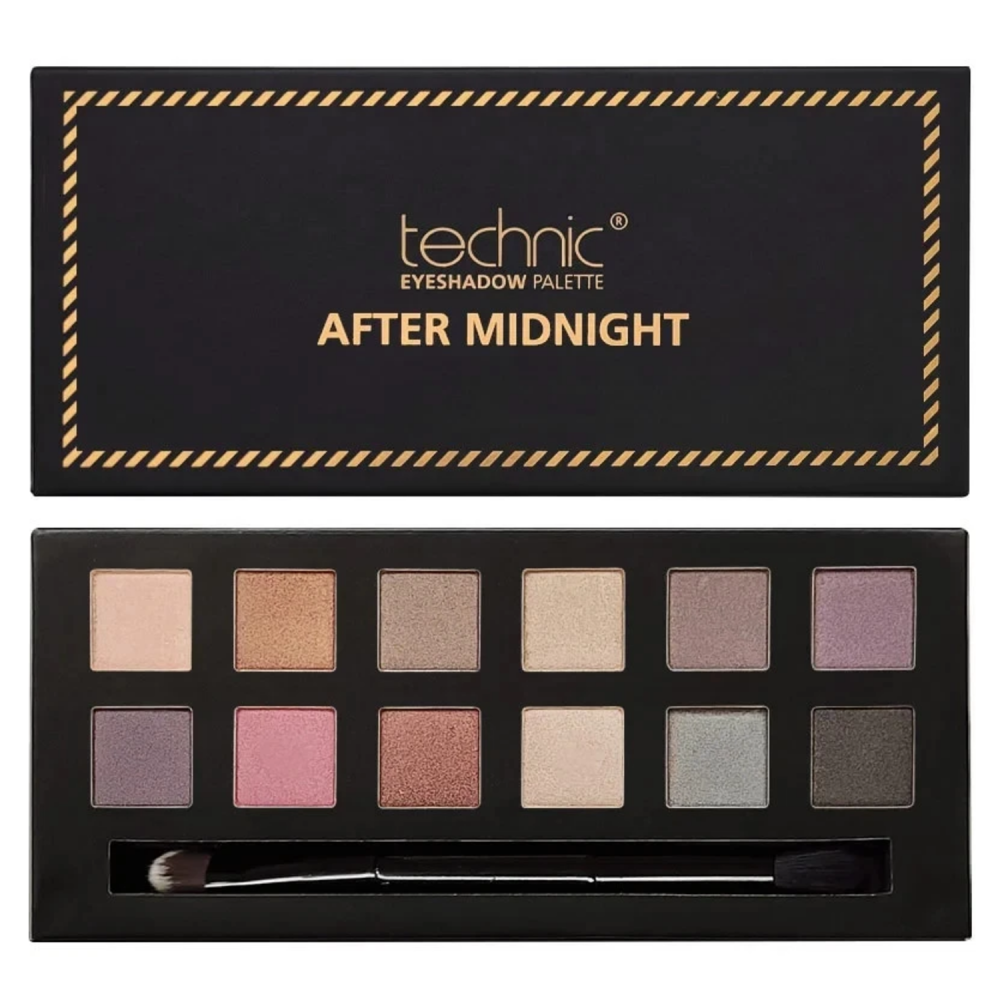 Technic 12 Piece Eyeshadow Palette - After Midnight