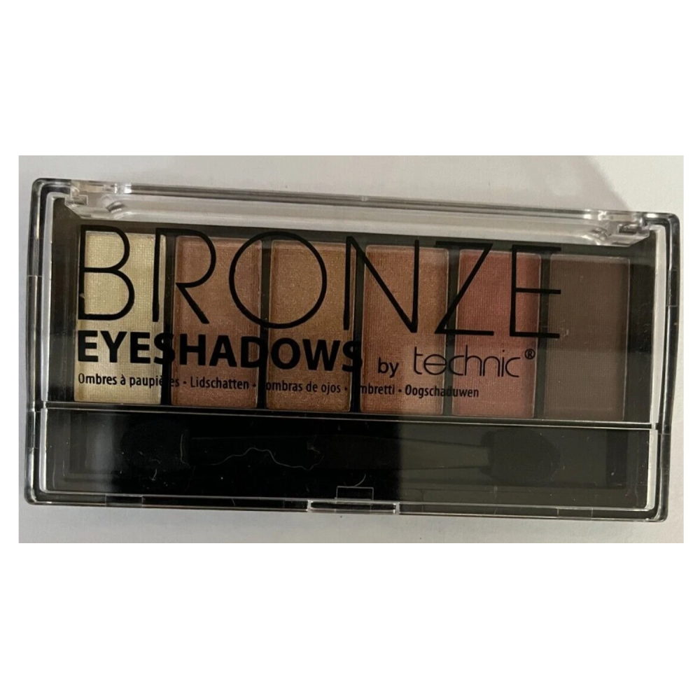 Technic 6 Piece Eyeshadow Palette - Bronze