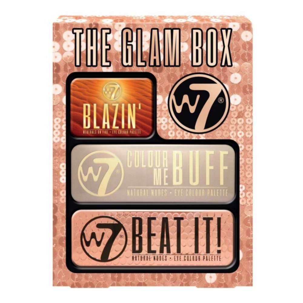 W7 The Glam Box Eye Shadow Palette - Gift Set