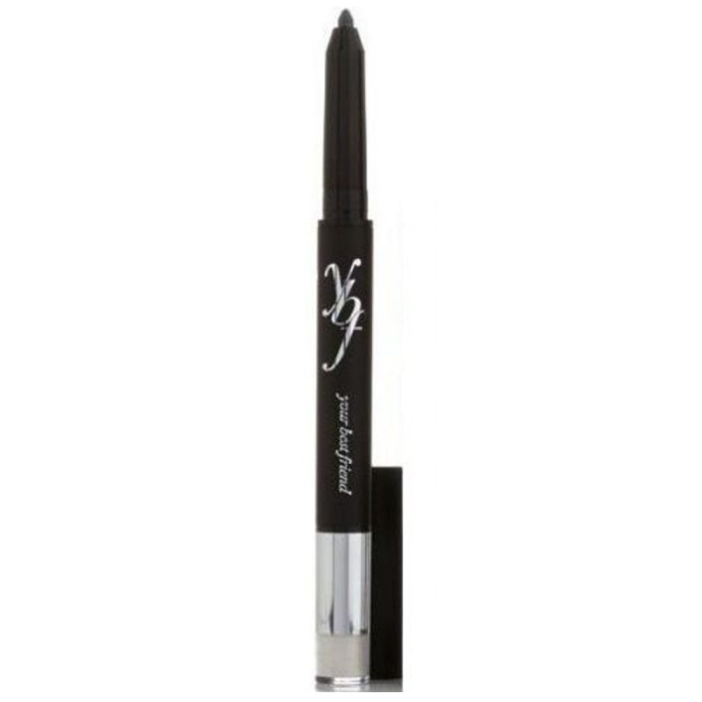 YBF Long Wear Eye Duo - Stylish Steel Eyeliner - Impressive Ivory Eyeshadow