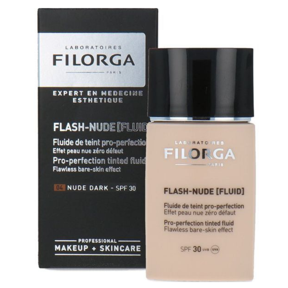 Filorga Flash-Nude (Fluid) Tinted Foundation - 0.4 Nude Dark