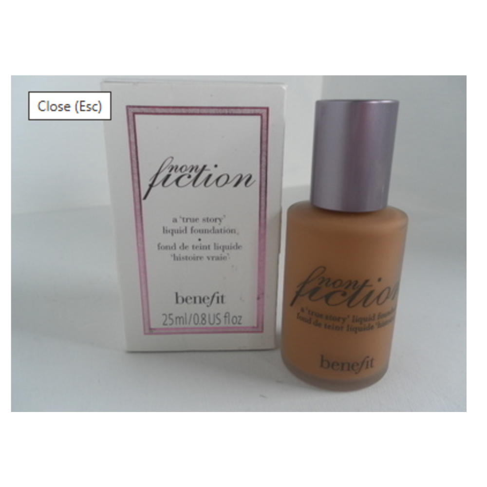 Benefit Non Fiction Foundation 25ml volume 9