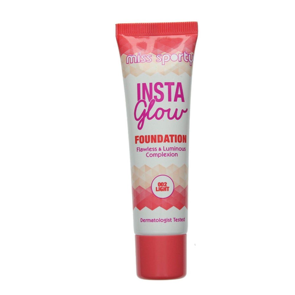 Miss Sporty Flawless Complexion Insta Glow Foundation 30ml-002 Light