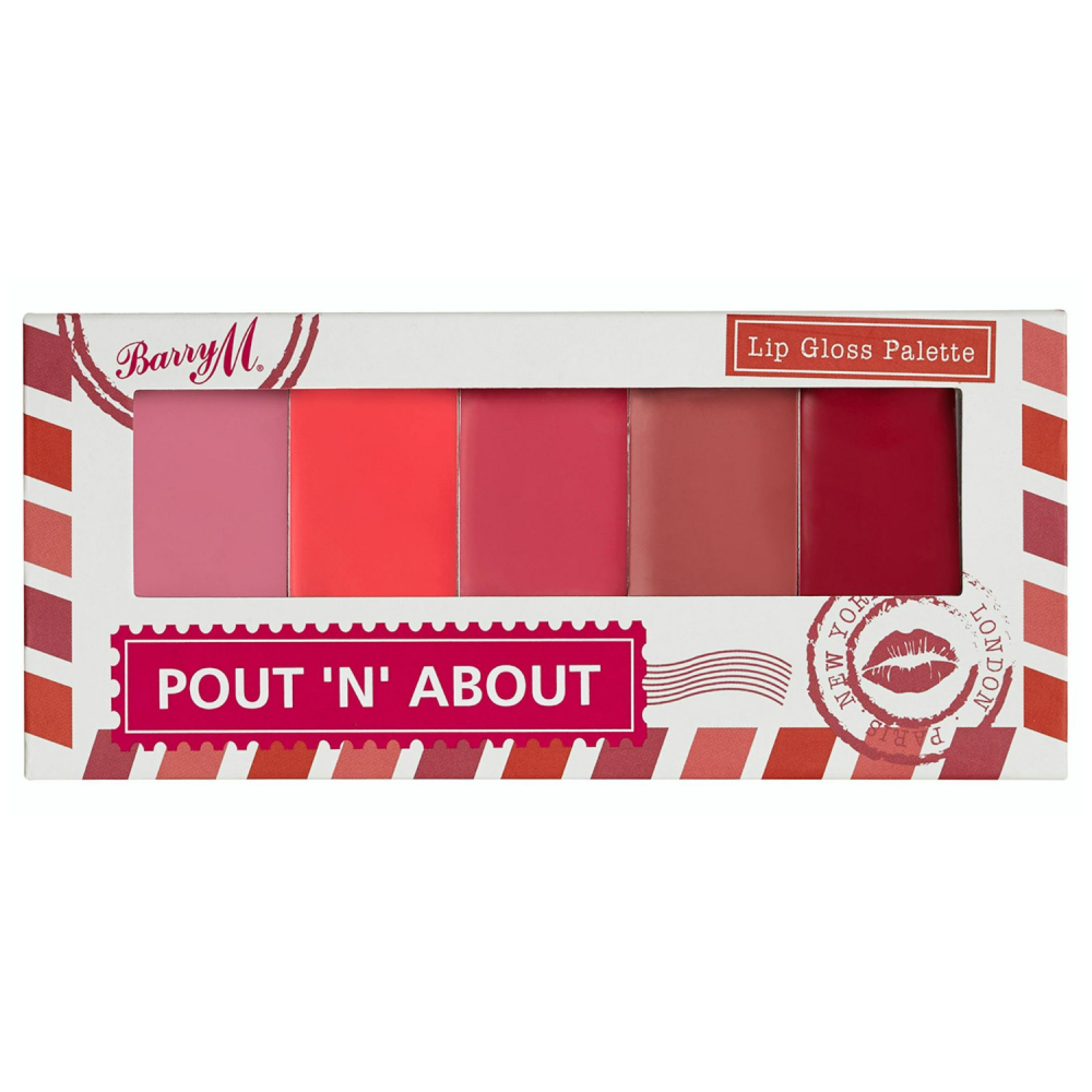 Barry M Pout N About Lip Gloss Palette