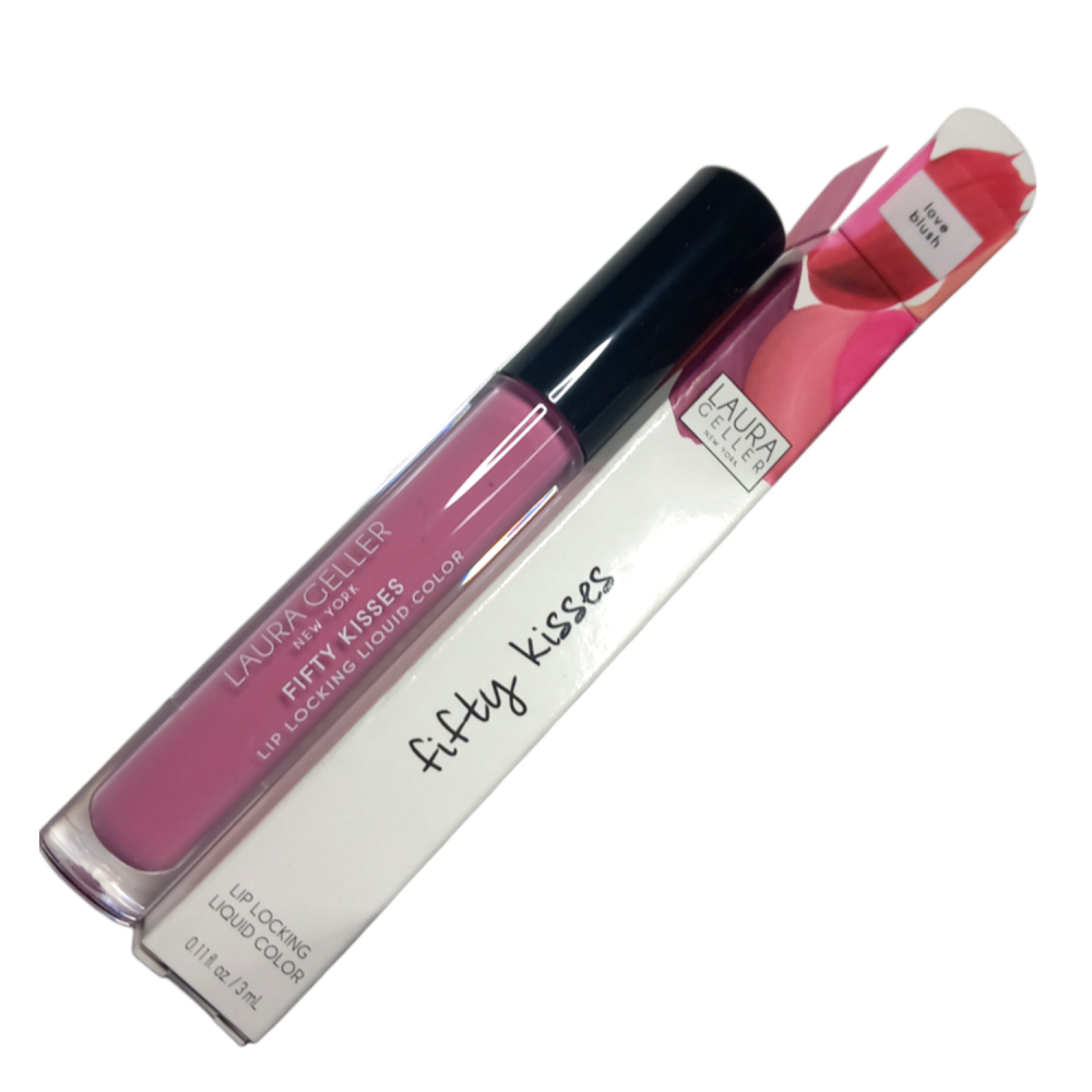 Laura Geller Fifty Kisses Lip Locking Liquid Color - Boxed - Love Blush