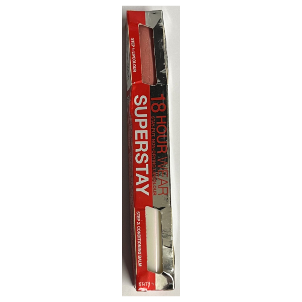Maybelline 18 Hour Wear Superstay Lip Color & Balm - 420 Peach