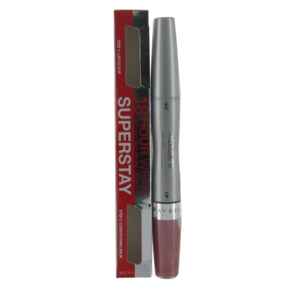 Maybelline 18 Hour Wear Superstay Lip Color & Balm - 125 Icy Pink
