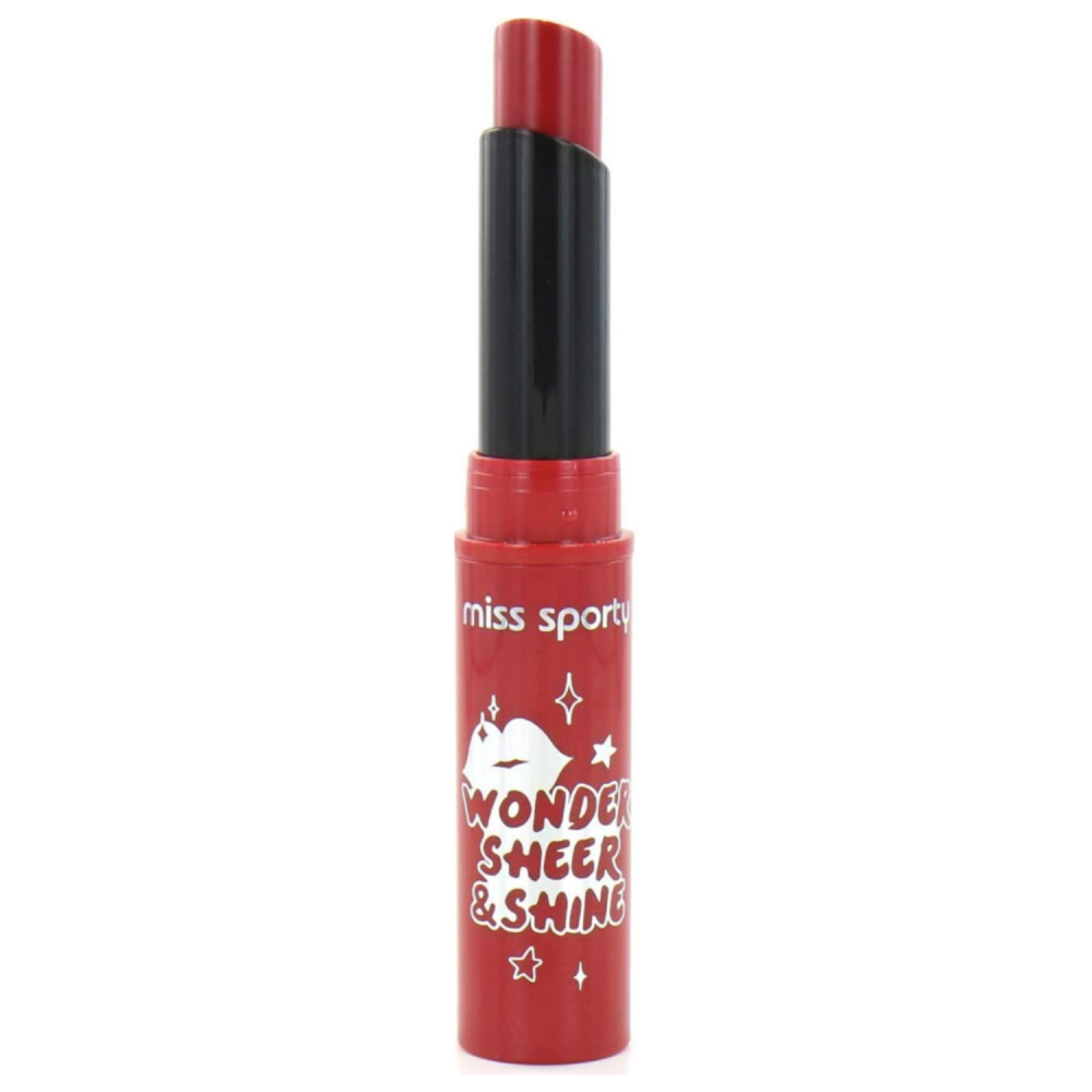 Miss Sporty Sheer Shine Lipstick Tinged Red 400