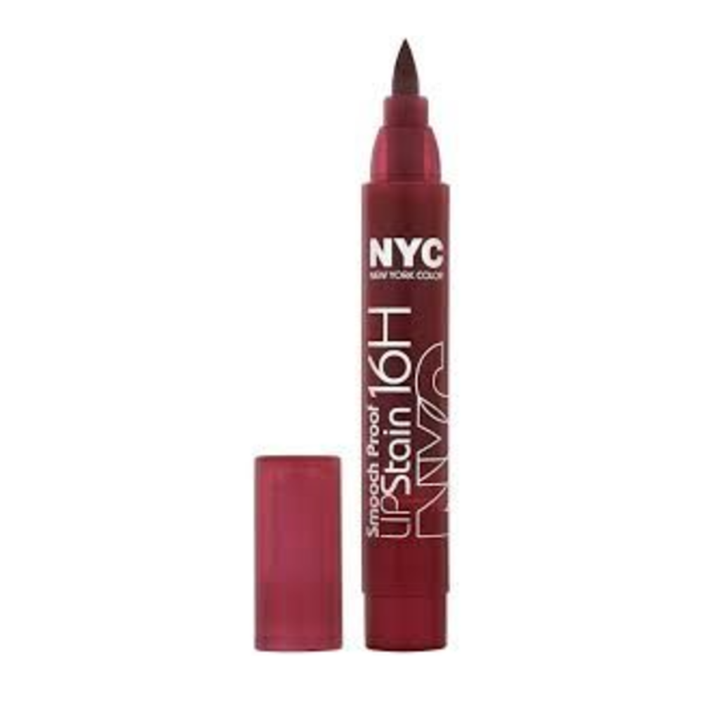 NYC Smooch Proof Lipstain 16h - 499 Forever Mine Wine