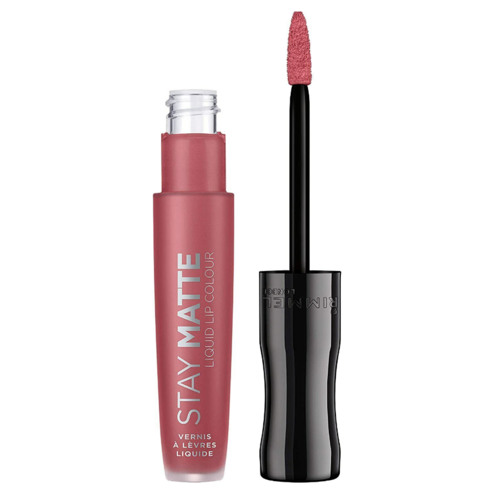 Rimmel Stay Matte Liquid Lip Colour - 100 Pink Bliss