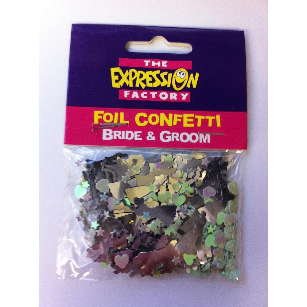 Bride And Groom Wedding Confetti