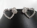 Diamante Heart Earrings