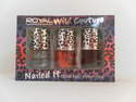 Pack Of Three Nail Varnishes By Royal Wild Couture