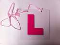 Pink Hen Party "L Plate" Bride To Be 