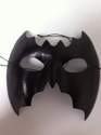 Black Bat Shaped Masquerade Mask